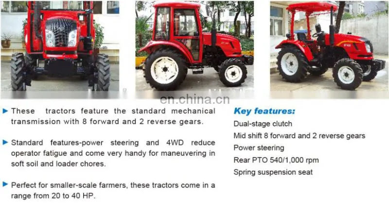 HIGH QUALITY DONGFENG TRACTOR STANDARD 30-40 SERIES