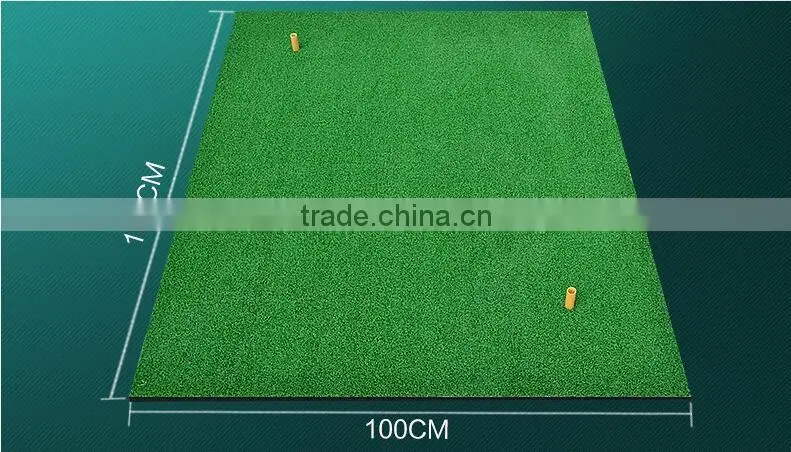 Golf Mat 30*90cm Residential Practice Hitting Mat Rubber Tee Holder