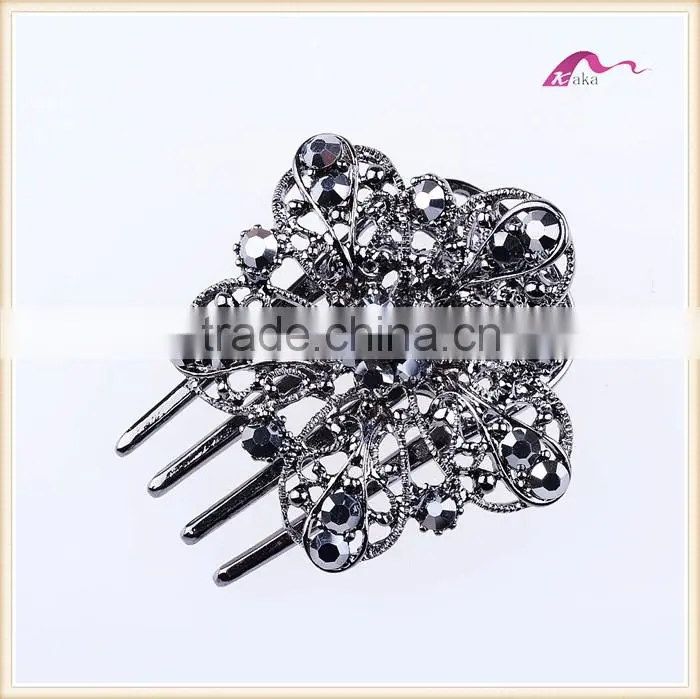 Crystal Flower Hair Comb Jewelry For Bridal Hair Accessories