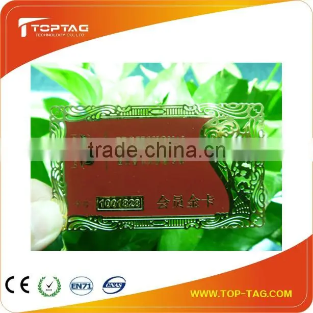 2014 New Metal Card / Metal VIP Card with logo