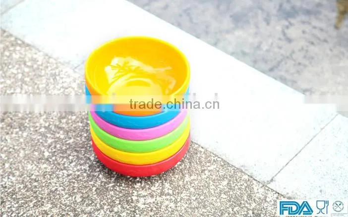 Foodgrade silicone table ware Silicone Bowl,Silicone Soup Bowl with FDA&LFGB