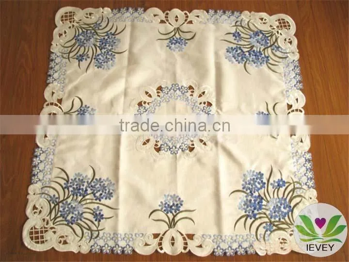100% cotton damask tablecloth hemstitch table cloth luxurious tablecloth pink fancy tablecloth
