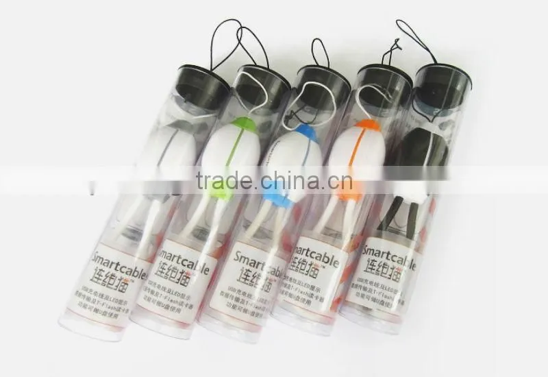USB flash disk Phone Charger Smart cable