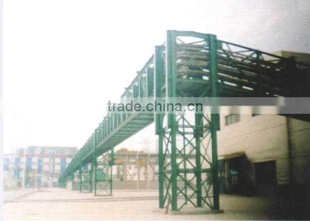 Prefab long span steel metal trestle