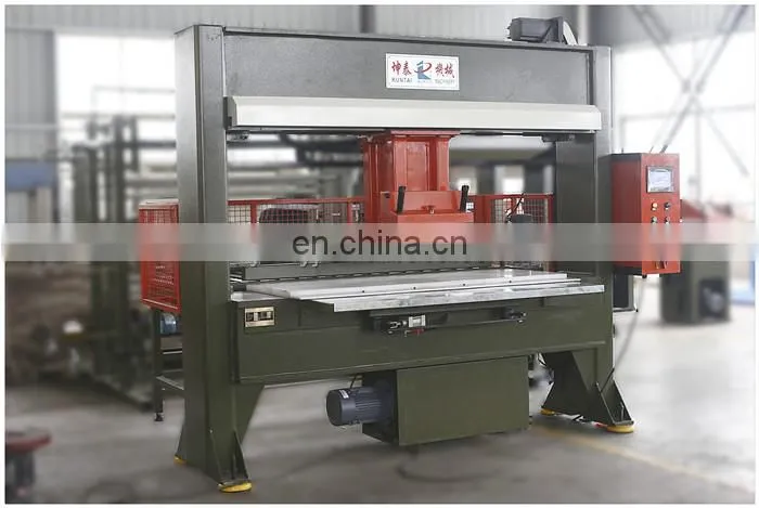 Hydraulic leather clicker die cutting press