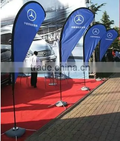 Golf Event teardrop flag