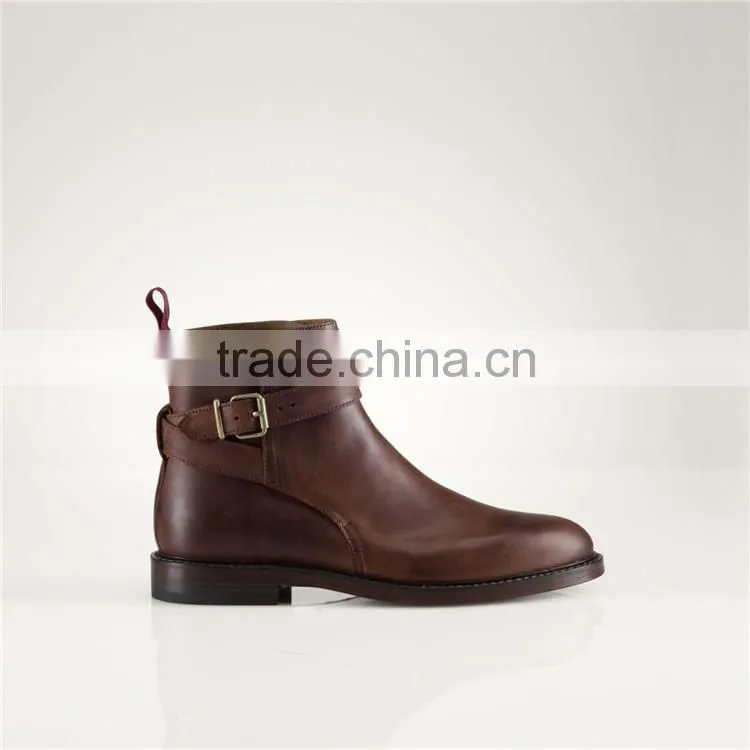 Oiled wax leather for boots