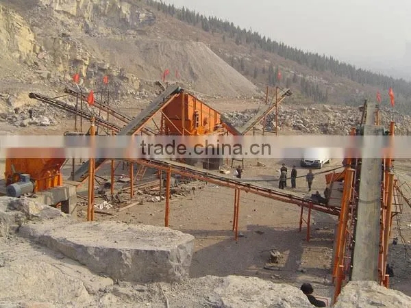 Popular home and abroad automic gravel production line