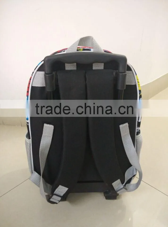Kids school trolley bag with wheels