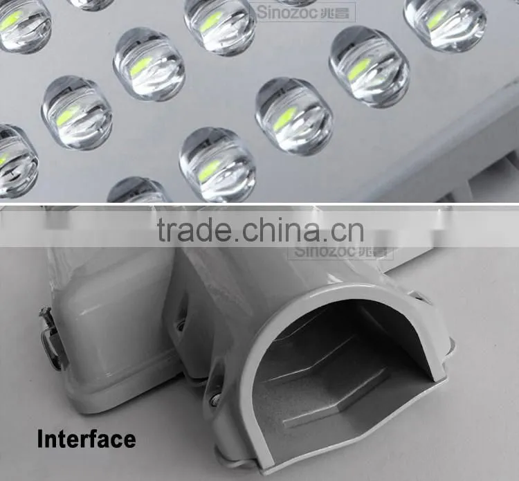 Sinozoc High lumen led street light housing outdoor waterproof ip65 aluminum led street lamps led for highway and road lighting