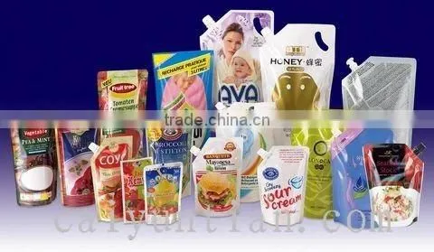 special shape plastic packaging bag with hanger hole