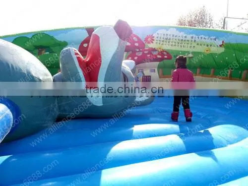 Large inflatable equipment kids inflatable sport theme park equipment