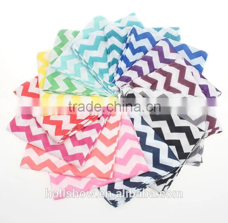 Wholesale Lady Fashion Polyester Circle Loop Cheveron Infinity Scarf