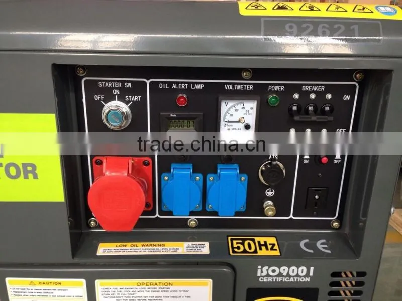 home use 5kw portable silent diesel generator