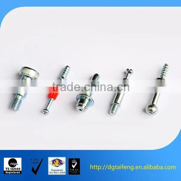 High Quality Different Types Furniture connector bolts fastener