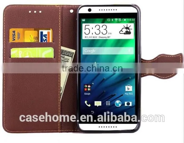 For HTC D820 Desire Phone Case Flip Cover Stand Wallet Case