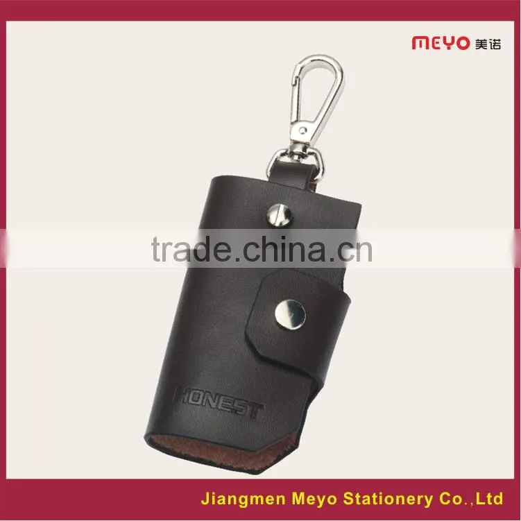 2015 Popular Commercial Promotional Customized Made Genuine Leather key wallet