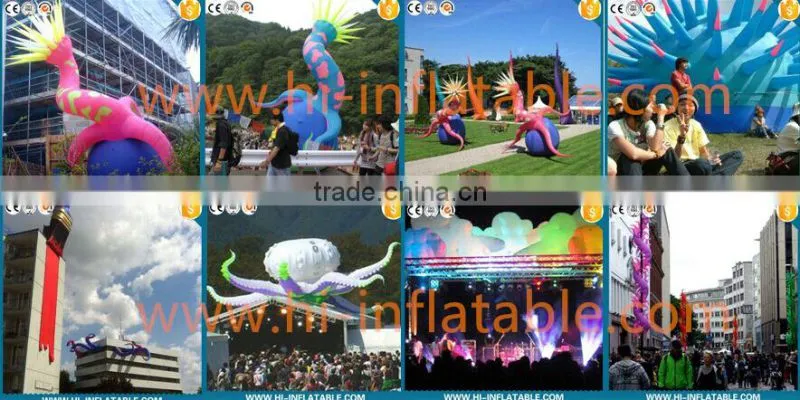 Stage/Club/Ball/Party decoration customized inflatable iron chain