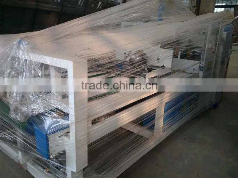 semi-automatic folder gluer machine/carton box packing machine