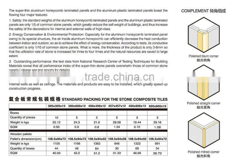 marble stone composite tile for ceiling,countertop,bar