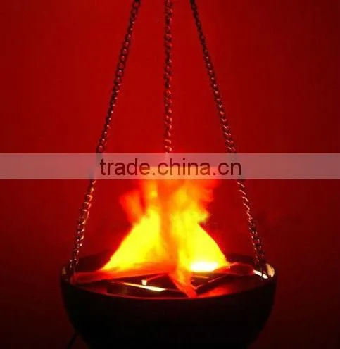 The chains mysterious connection flame silk fire lamp