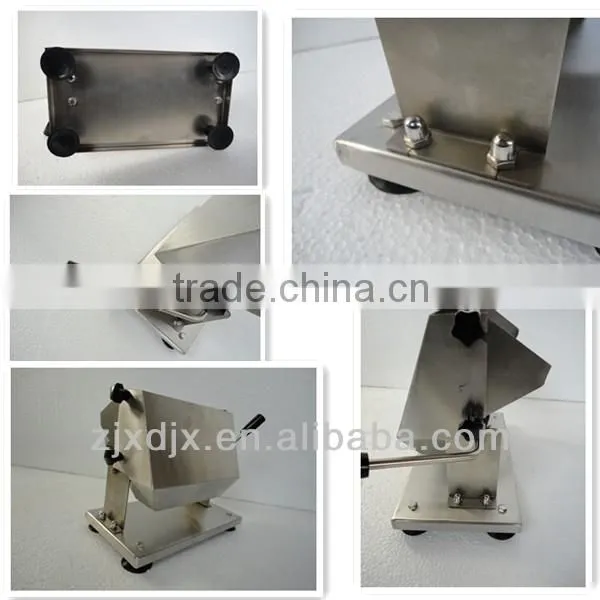 stainless steel manual sausage slicer