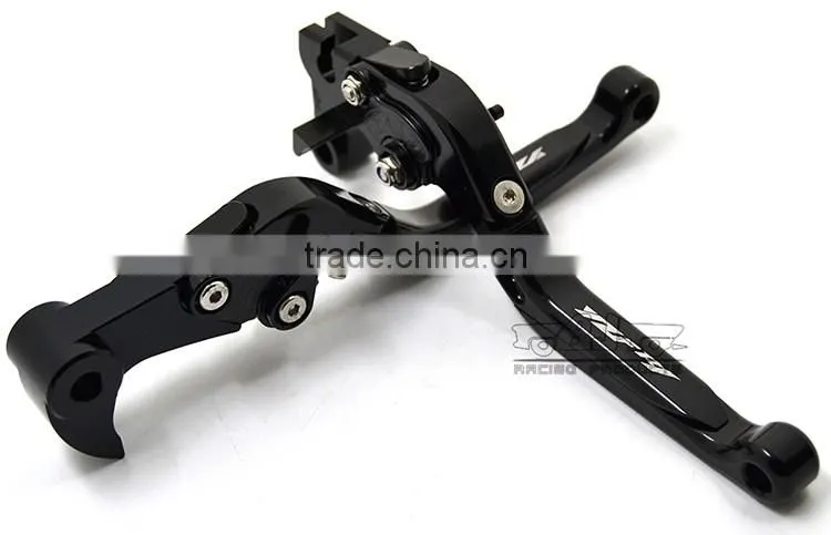 LS-001-R115 Wholesale Foldable Extendable CNC Aluminum Motocross Brakes Clutch Levers For Yamaha R1