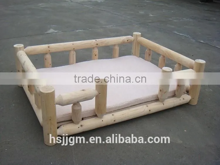 outdoor wooden dog beds big size