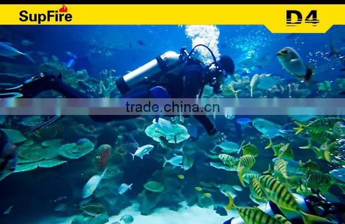Heavy duty cree U2 led high power diving flashlight