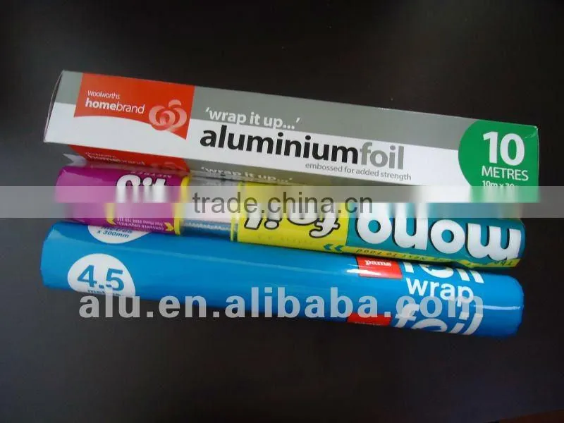 chinese One-time food aluminum foil wrap paper