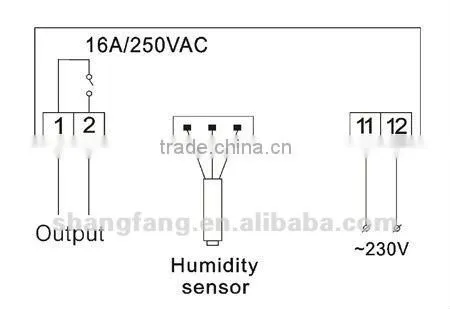 temperature and humidity controller SF-462