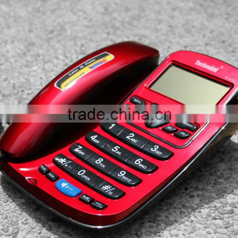 Popular home corded telephone set with caller id