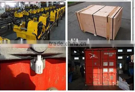 automatic tube cutting machine/threading machine