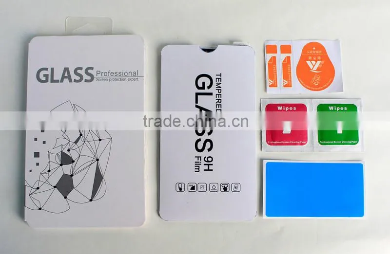 0.2mm Transparent with glitter sparking tempered glass for iphone 6s screen protector