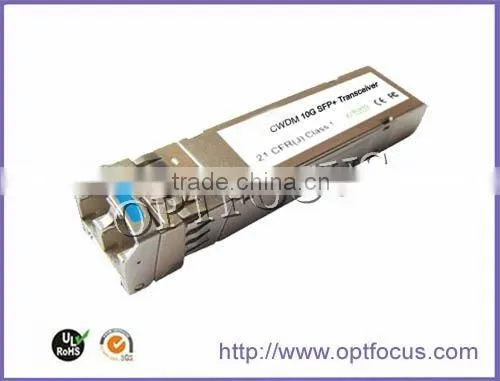 2.5Gbps CWDM SFP 80km Optical Transceiver with duplex LC receptacle
