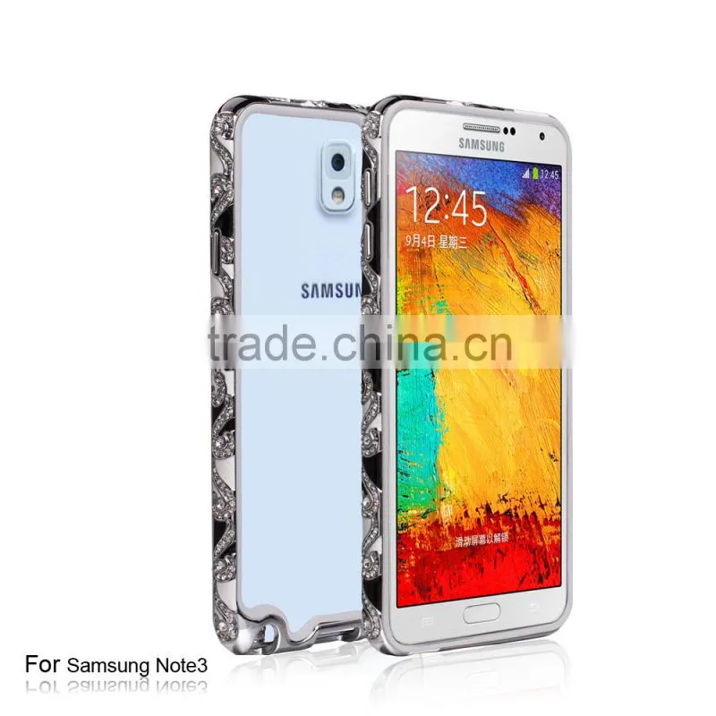 National Flavor Mobile Phone Metal Case/TPU Inlaid Phone case for Samsung Note3