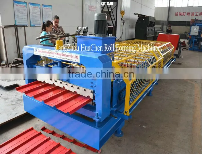 HOT SELL! color steel metal tile forming machine for wall tile making