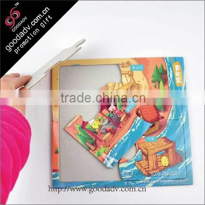 Hot popular eco-friendly play puzzle games for kids