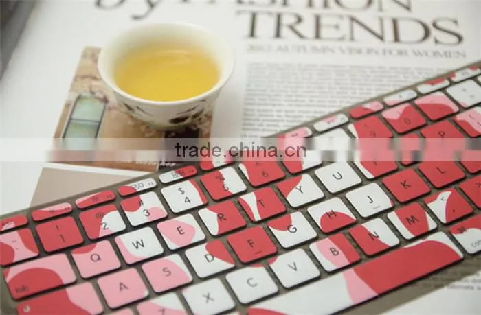 2016 Hot selling !! Camouflage pattern Silicon Keyboard Protector Skin cover for Macbook Pro 13 15 17 online shopping