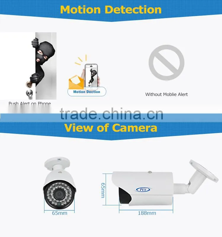 2016 hot new poe ip camera cctv hd night vision 1080p power supplier by ethenet cable