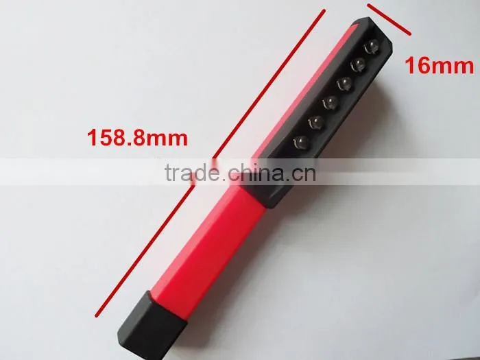 led working light magnetic led flashlight, magnetic emergency torch light, car flashlight torch emergency light
