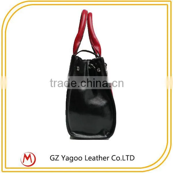 fashion high quality big simple smooth black felt tote bag supplier