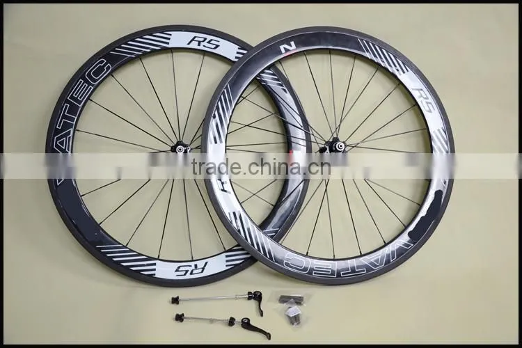 700c carbon fiber bike wheels; carbon disc wheel clincher, 50cm carbon wheels