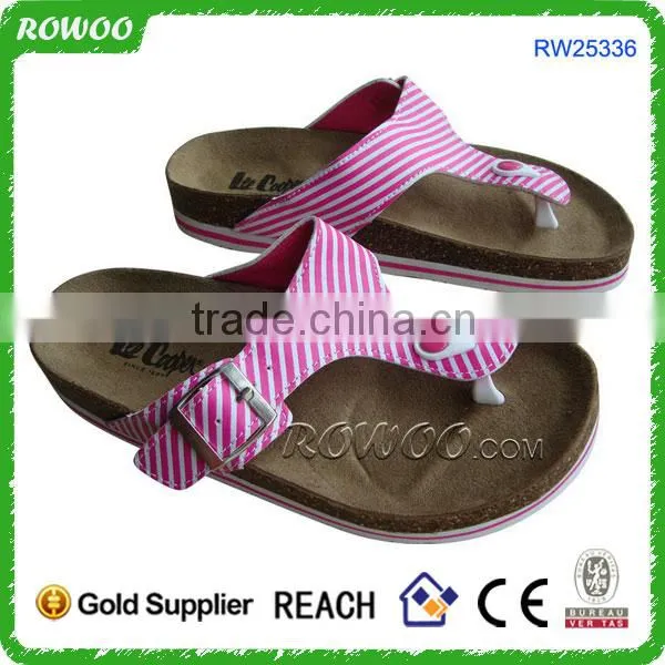 fashion cork slipper,women cork slipper,ladies cork slippers