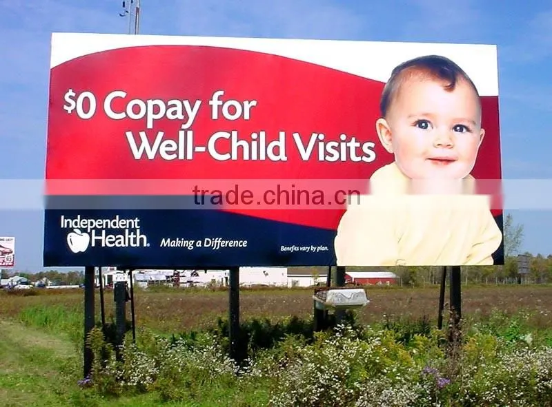 Factory custom PVC vinyl X banner printing