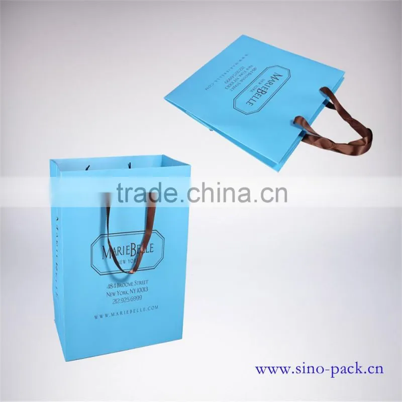 Hengshang kraft paper chocolate gift ribbon handle bags