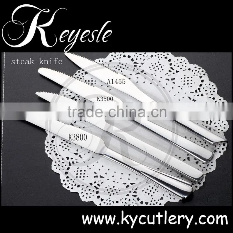 bulk flatware,inox cutlery,steak knife