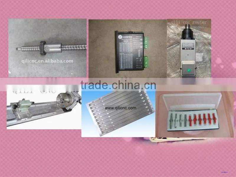CNC router with rotary QL-1240