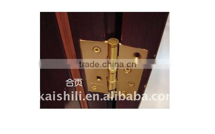New one brassed wooden door hinge