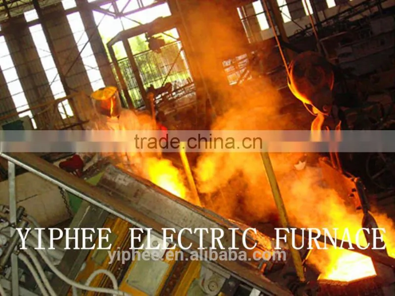 6Ton Steel scrap induction melting furnace